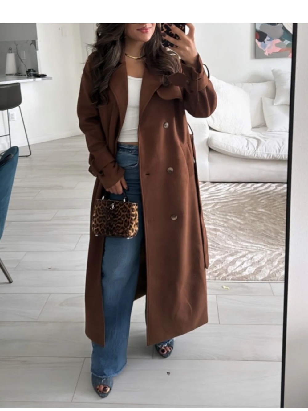Luxe vintage Banbury Suede Trench Coat